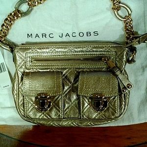 Marc Jacobs Cammie Leather GOLD